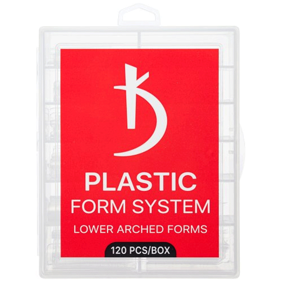 Нижние арочные формы для моделирования ногтей Kodi Professional Lower arched forms, (120 шт/уп)