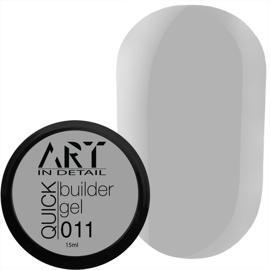 Гель для наращивания ART QUICK Builder Gel №011 Clear, 15 мл, Объем: 15 мл, Цвет: 011
