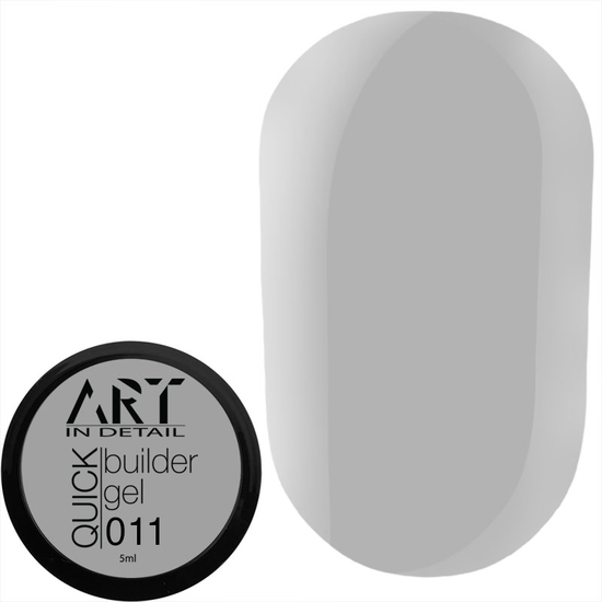 Гель для нарощування ART QUICK Builder Gel №011 Clear, 5 мл, Об`єм: 5 мл
, Колір: 011