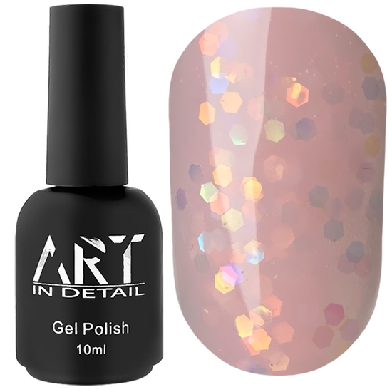 База з голографічними шестигранниками ART Miracle Base №003, 10 мл, Колір: 003