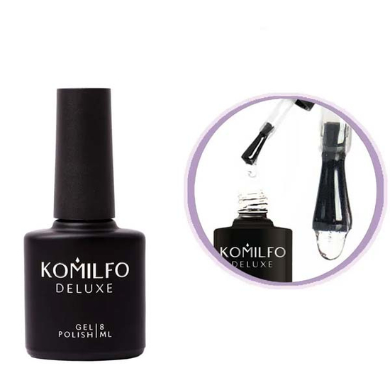 База Komilfo Rubber Base Coat - каучуковая база для гель-лака, 8 мл, Объем: 8 мл