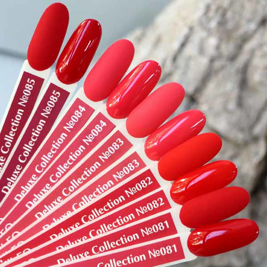 Гель-лак Komilfo Deluxe Series D082 (классический красный, эмаль), 8 мл3