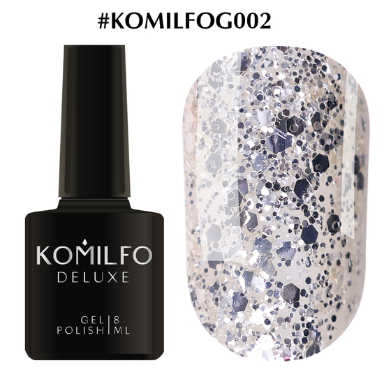 Гель-лак Komilfo DeLuxe Series №G002, 8 мл