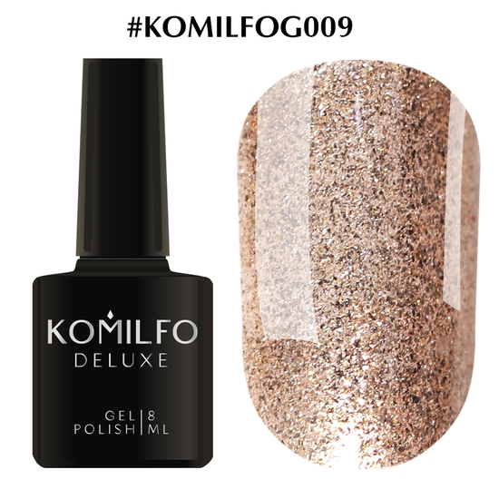Гель-лак Komilfo DeLuxe Series №G009, 8 мл