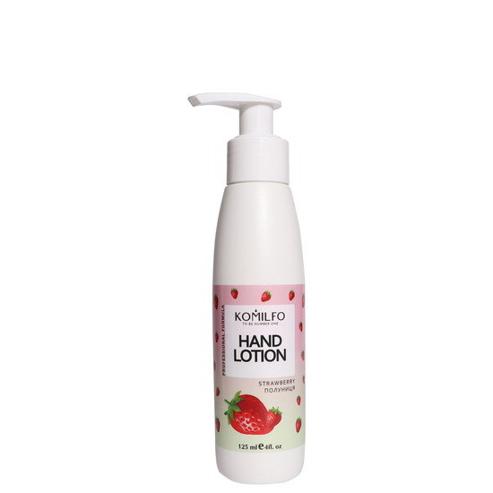 Komilfo Hand Lotion Strawberry - лосьон для рук, 125 мл, Объем: 125 мл, Аромат: клубника