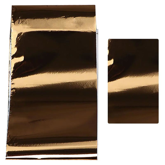 Komilfo фольга для литья, темное золото, глянцевая, Цвет: Темное золото, глянцевая