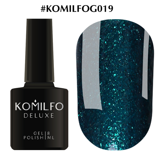Гель-лак Komilfo DeLuxe Series №G019, 8 мл