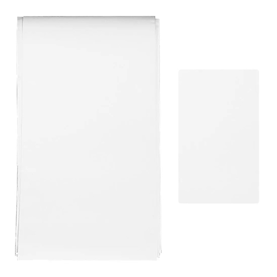 Komilfo фольга для кракелюра белая, матовая, Цвет: Белая, матовая