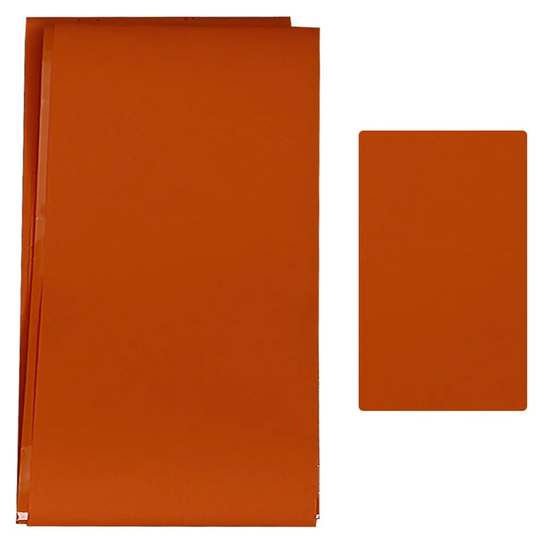 Komilfo фольга для кракелюра помаранчева, матова, Колір: Оранжевая, матовая