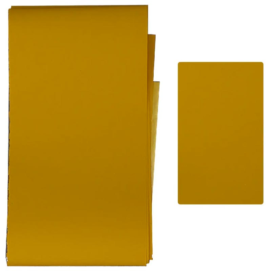 Komilfo фольга для кракелюра темно-жовта, матова, Колір: Темно-желтая, матовая