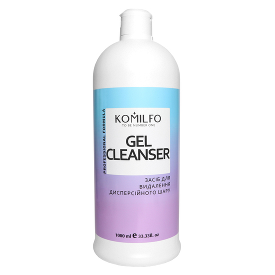 Komilfo Gel Cleanser - средство для снятия липкого слоя, 1000 мл, Объем: 1000 мл
, Вид: Средство для снятия липкого слоя