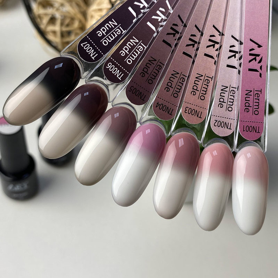 Термо гель-лак ART Termo Nude №TN003, 6 мл, Цвет: TN0034