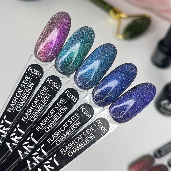 Гель-лак світловідбивний ART Flash Cat Chameleon №FC004, 6 мл, Колір: FC0047