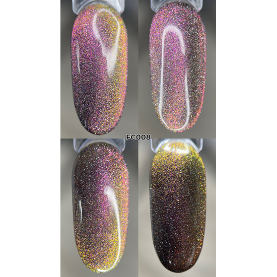 Гель-лак світловідбивний ART Flash Cat Chameleon №FC008, 6 мл, Колір: FC0082