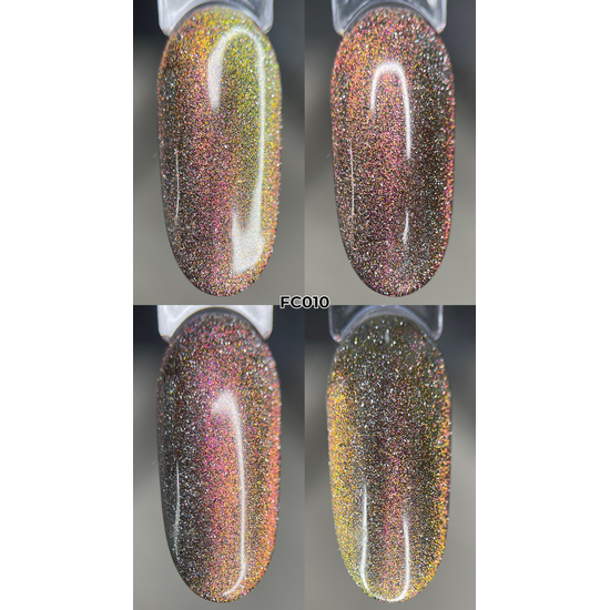 Гель-лак світловідбивний ART Flash Cat Chameleon №FC010, 6 мл, Колір: FC0102