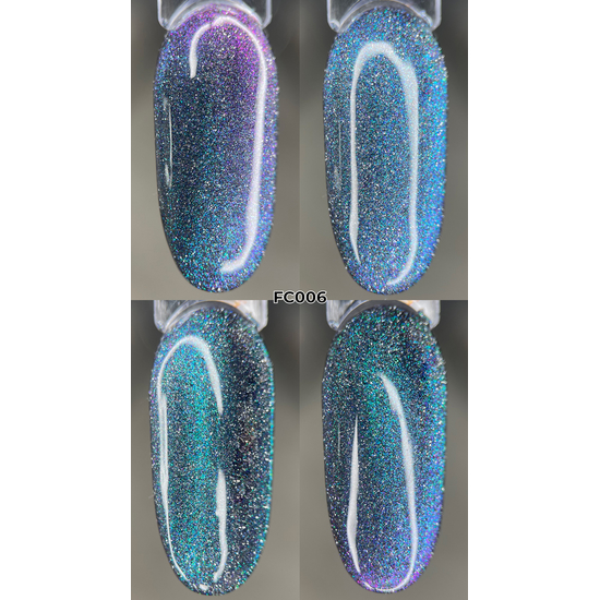 Гель-лак светоотражающий ART Flash Cat Chameleon №FC006, 6 мл, Цвет: FC0062