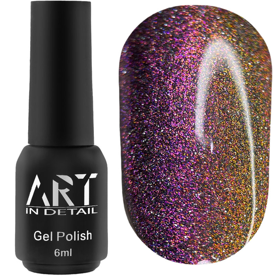 Гель-лак світловідбивний ART Flash Cat Chameleon №FC008, 6 мл, Колір: FC008