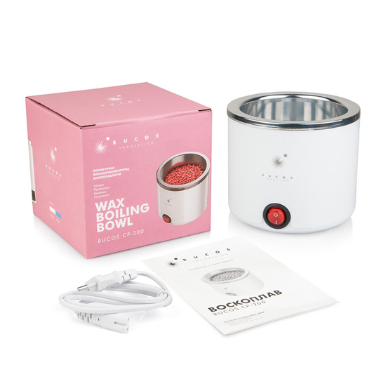 Воскоплав для воску в гранулах, у таблетках BUCOS CP-200 WHITE, Колір: White3