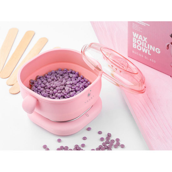 Воскоплав для воска в гранулах, в таблетках BUCOS SL-400 Silicone Edition PINK6