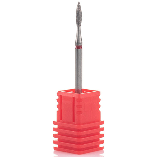 Насадка алмазная Пламя - 243 021R диаметр 2,1 мм красная