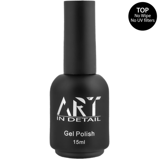 ART Top No Wipe No UV Filters - топ для гель-лаку без ЛШ БЕЗ УФ-фільтрів, 15 мл