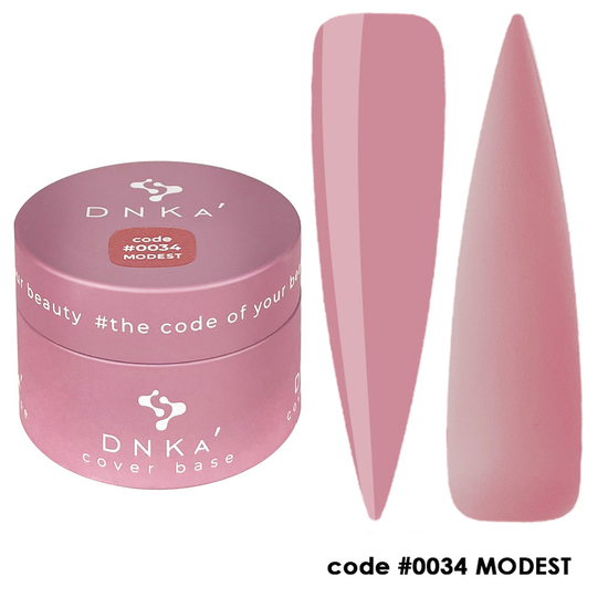 DNKa Cover Base №0034 Modest, 30 мл, Объем: 30 мл, Цвет: 34
