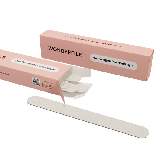 Сменные клеевые файлы для пилки Wonderfile 160*18 мм, 240 гр (50 шт), Форма: 160*18 мм, Вид: Сменные файлы на клеевой основе, Слой: без пенного слоя, Абразивность: 2402