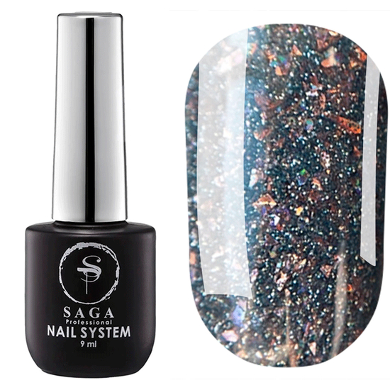 Гель-лак светоотражающий SAGA Fiery Gel №32, 8 мл