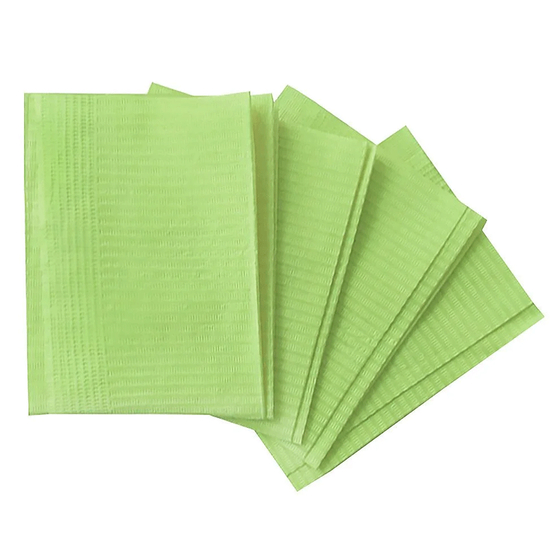 Салфетки ламинированные 25 шт, салатовые, Цвет: Салатовые