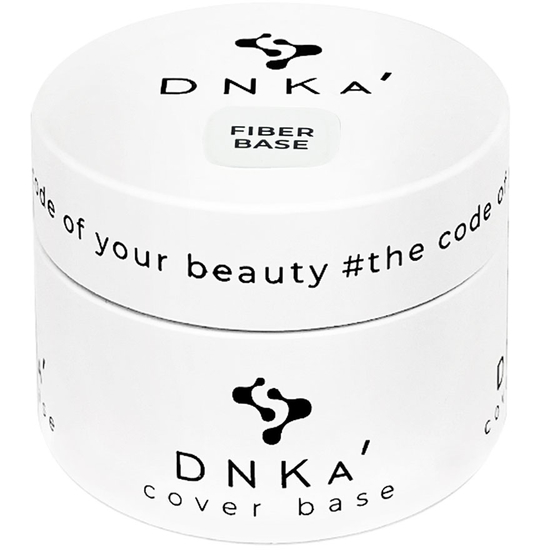 Base Fiber DNKa - база для ногтей с нейлоновыми волокнами, 30 мл, Объем: 30 мл