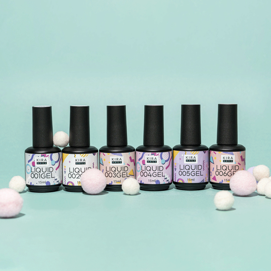 Kira Nails Liquid Gel 004 (светло-розовый), 15 мл, Объем: 15 мл, Цвет: 0045