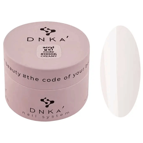 Аcryl Gel DNKa №0006 Creamy, 30 мл, Цвет: 06
