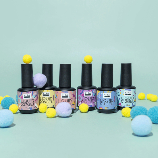 Kira Nails Liquid Gel 009 (рожевий), 15 мл, Об`єм: 15 мл, Колір: 0095
