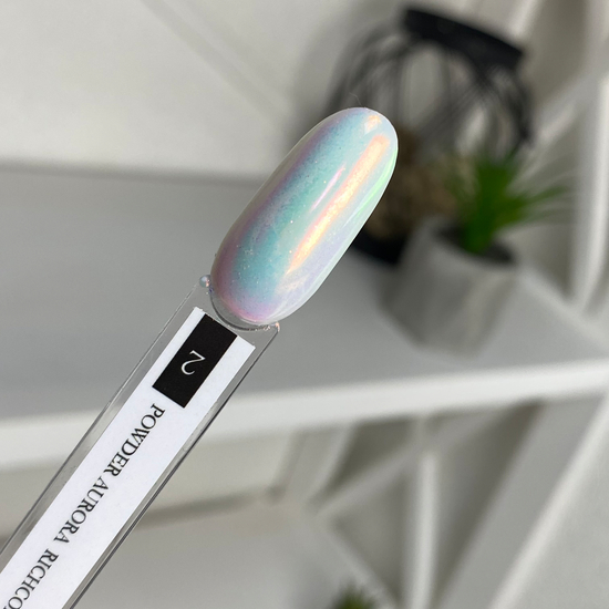 Втирка для ногтей RichColoR Aurora 02, 0,2 г, Цвет: 02
