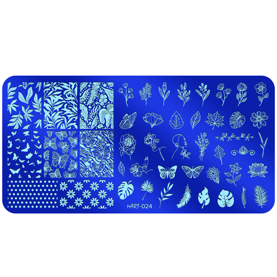 Пластина для стемпинга mART 024, Цвет: 024