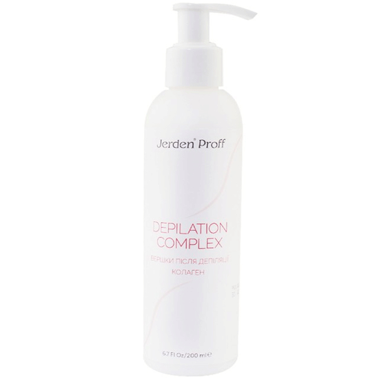 Сливки после депиляции Jerden Proff Коллаген, 200 мл, Объем: 200 мл, Аромат: Коллаген