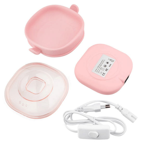 Воскоплав для воска в гранулах, в таблетках с силиконовой чашей на 400 мл, розовый, Цвет: Розовый
2