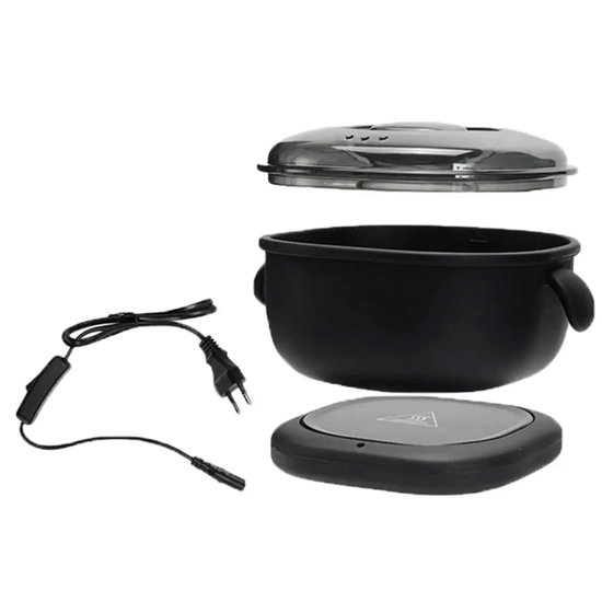 Воскоплав для воска в гранулах, в таблетках с силиконовой чашей на 400 мл, черный, Цвет: Черный
3