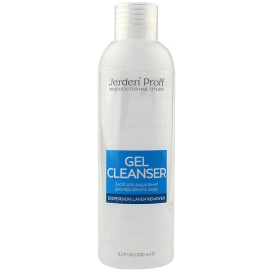 Средство для удаления липкого слоя Jerden Proff Gel Cleanser, 200 мл, Объем: 200 мл, Вид: Средство для снятия липкого слоя