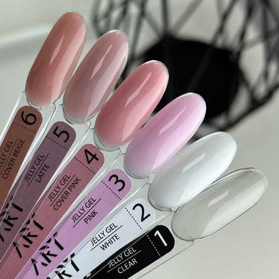 Гель для наращивания и моделирования ART Jelly Gel №3 Pink, 15 мл, Цвет: 34