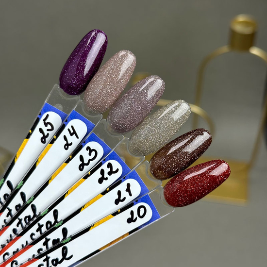 Светоотражающий гель-лак Danny FLASH CRYSTAL №24, 10 мл, Цвет: 243