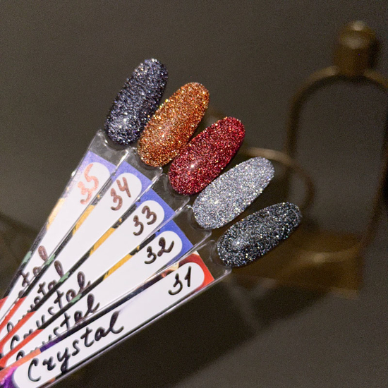 Светоотражающий гель-лак Danny FLASH CRYSTAL №34, 10 мл, Цвет: 343