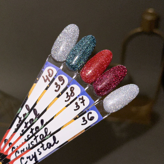 Светоотражающий гель-лак Danny FLASH CRYSTAL №38, 10 мл, Цвет: 382