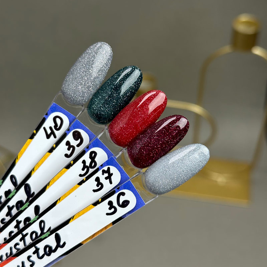 Светоотражающий гель-лак Danny FLASH CRYSTAL №38, 10 мл, Цвет: 383