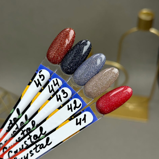 Светоотражающий гель-лак Danny FLASH CRYSTAL №45, 10 мл, Цвет: 453