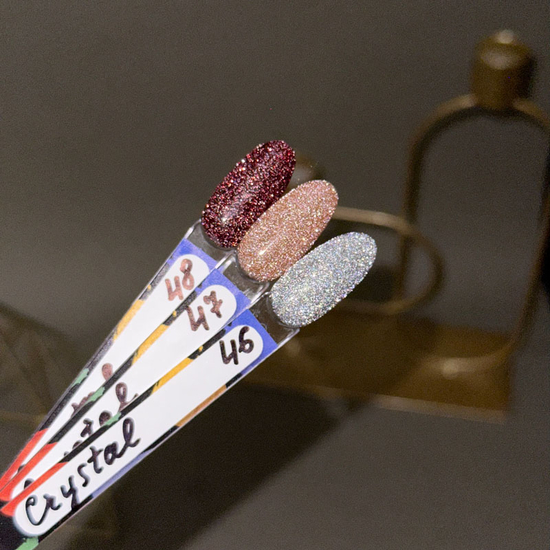 Светоотражающий гель-лак Danny FLASH CRYSTAL №46, 10 мл, Цвет: 463