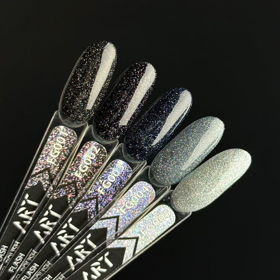Гель-лак светоотражающий ART Flash Gel Polish №FG003, 6 мл, Цвет: FG0034