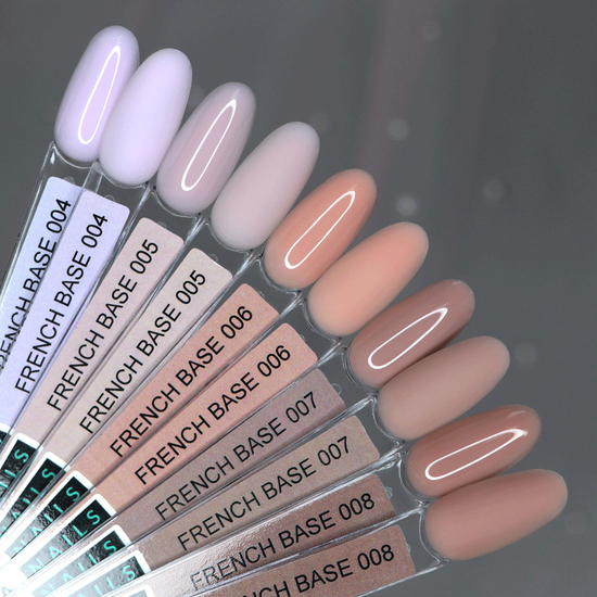 Kira Nails French Base 004 (фіолетовий), 15 мл, Об`єм: 15 мл, Колір: 0043