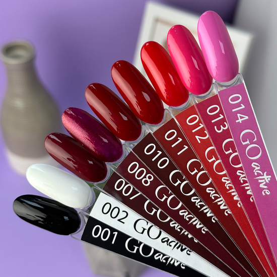 Лак для ногтей Nail Polish GO ACTIVE 001 (черный, эмаль), 10 мл, Цвет: 001
2
