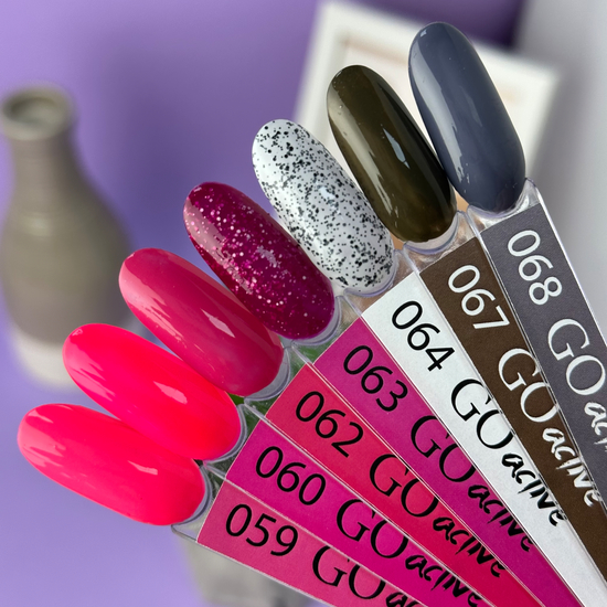 Лак для ногтей Nail Polish GO ACTIVE 001 (черный, эмаль), 10 мл, Цвет: 001
6